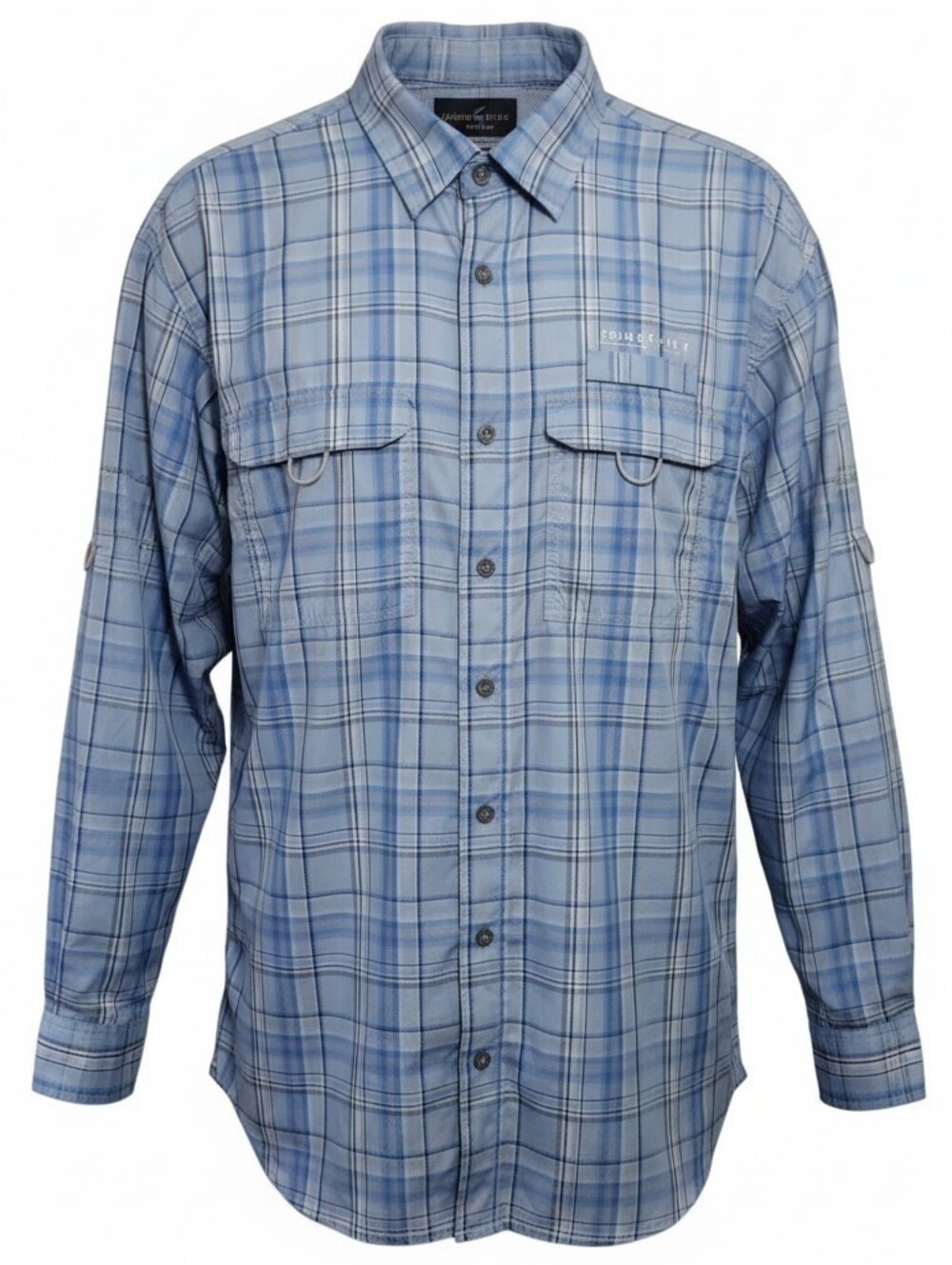 Field & Stream men's plaid fishing  button down shirt size XXL moisture wicking
